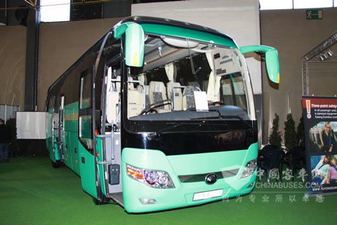 2009歐洲客車博覽會上的宇通客車