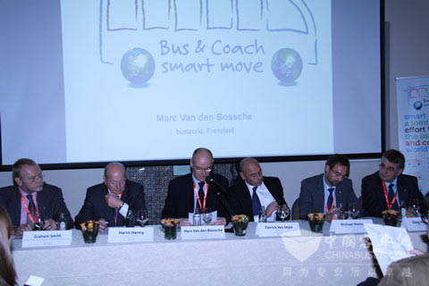 2009歐洲客車博覽會上IRU倡導Bus & Coach Smart move