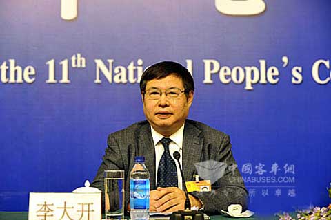 全國人大代表、陜西法士特集團公司董事長李大開