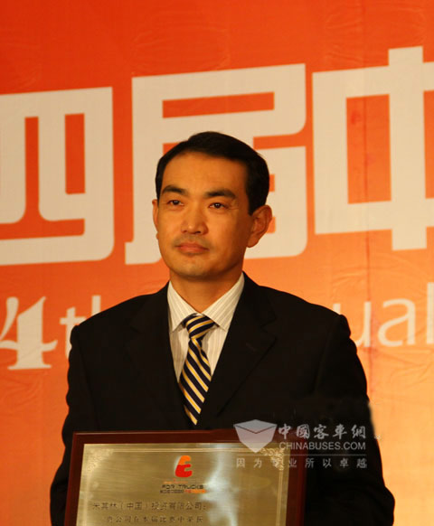 米其林(中國)投資有限公司卡客車輪胎部客戶體驗經理張紅兵