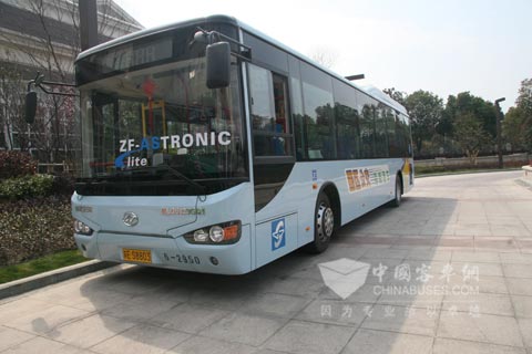 蘇州園區公交批量采用了裝配采埃孚AMT的公交車