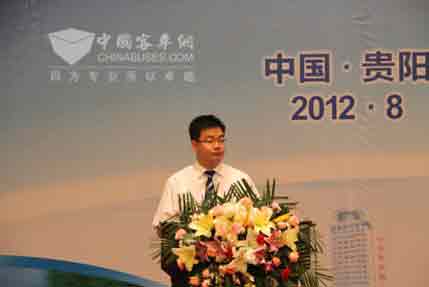 玉柴股份公司副總經理王利民先生致辭