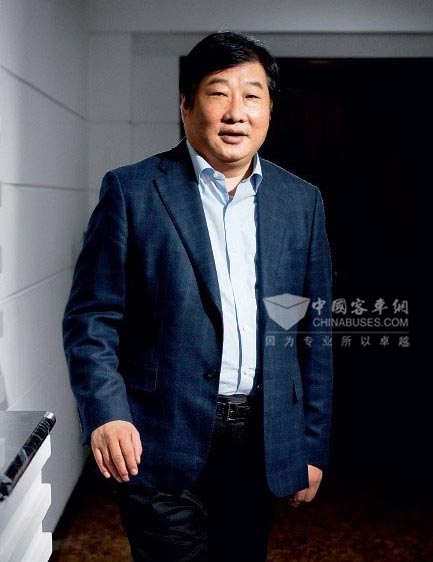 全國人大代表、中國內燃機工業協會理事長、濰柴控股集團董事長譚旭光