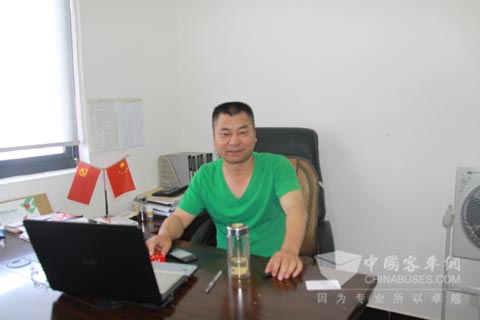 湖州康達公交副總經(jīng)理潘毅勇