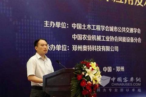 宇通客車股份有限公司高級工程師吳傳旺